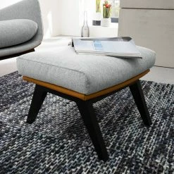 Studio Copenhagen Pouf repose-pieds Hepburn I - Gris clair / Cognac - Noir 15 Studio Copenhagen Pouf repose-pieds Hepburn I - Gris clair / Cognac - Noir -loftscape Boutique 1000114821 180803 085039185 MOOD GALLERYIMAGES P000000001000114821 mood