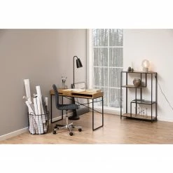 Red Living Étagère Coogee I - Imitation chêne / Noir - Hauteur : 114 cm -loftscape Boutique 1000114867 220215 023 MOOD DETAILS P000000001000114867 mood