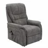 Modoform Fauteuil de relaxation Sasina - Microfibre - Gris foncé (avec aide au redressement) -loftscape Boutique 1000116888 220518 010 IMAGE P000000001000116888