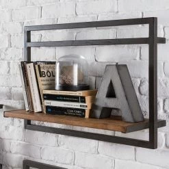 Ars manufacti Étagère murale Manchester - Acacia massif / Métal - Acacia / Anthracite - 58 x 40 cm 11 Ars manufacti Étagère murale Manchester - Acacia massif / Métal - Acacia / Anthracite - 58 x 40 cm -loftscape Boutique 1000117171 180820 08335806 MOOD GALLERYIMAGES P000000001000117171 mood