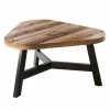 Ars manufacti Table basse Tamati II - Pin ancien / Métal - Pin foncé / Noir -loftscape Boutique 1000117180 200612 15545500001 IMAGE P000000001000117180