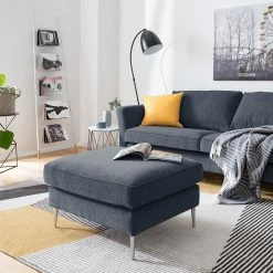 Fredriks Pouf repose-pieds Mirabela - Gris bleu -loftscape Boutique 1000117453 020 MOOD GALLERYIMAGES P000000001000117453 mood