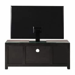 Wolf-Möbel Meuble TV Goa III - Partiellement en manguier massif - Manguier marron foncé / Bleu -loftscape Boutique 1000117580 191106 09425400046 DETAILS P000000001000117580