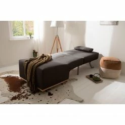 Ars Natura Fauteuil convertible Simla I - Microfibre - Gris lava 18 Ars Natura Fauteuil convertible Simla I - Microfibre - Gris lava -loftscape Boutique 1000117863 180621 11350152 MOOD GALLERYIMAGES P000000001000117863 mood