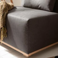 Ars Natura Fauteuil convertible Simla I - Microfibre - Gris lava 26 Ars Natura Fauteuil convertible Simla I - Microfibre - Gris lava -loftscape Boutique 1000117863 180621 11350153 GALLERYIMAGES P000000001000117863