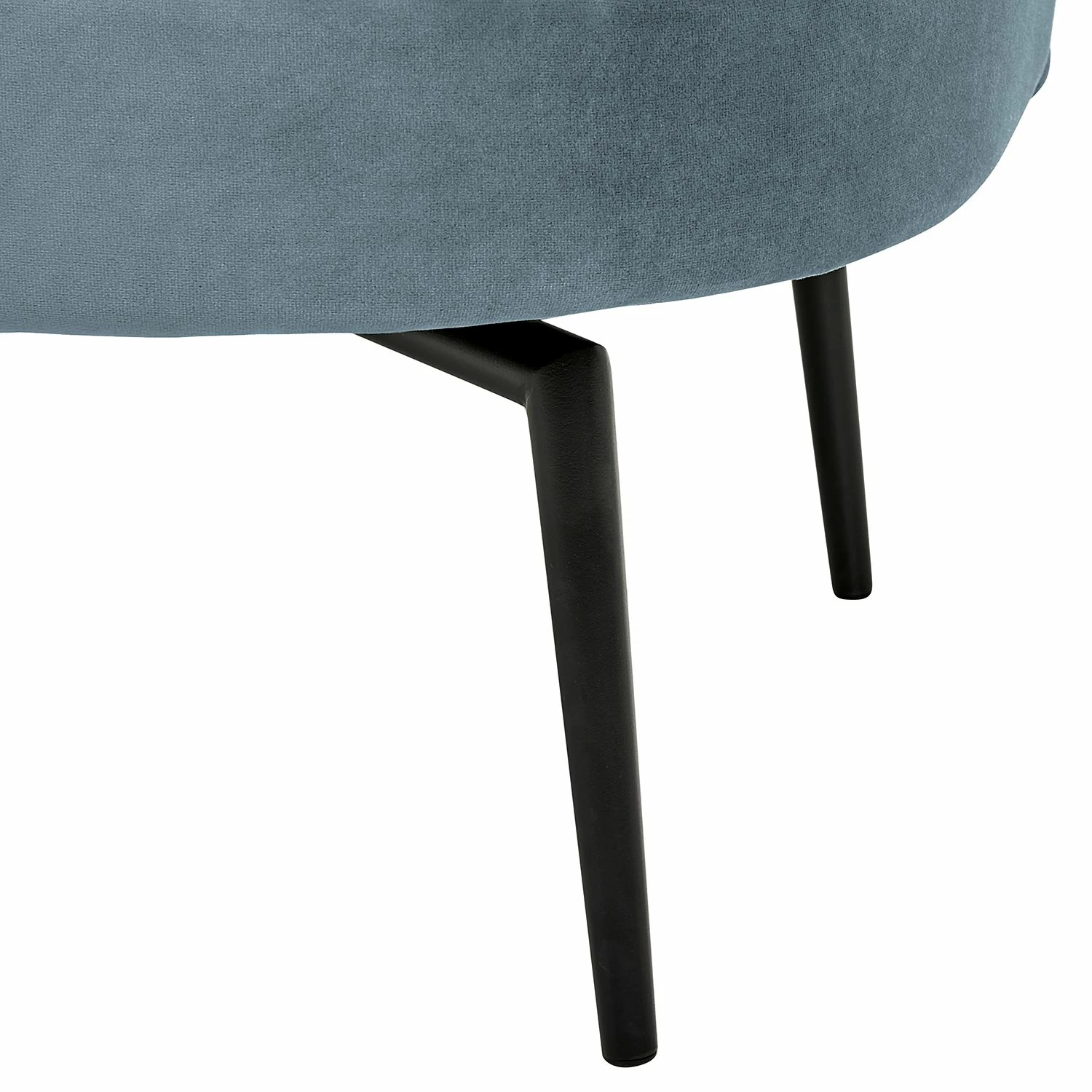 Jack & Alice Fauteuil Jonas II - Velours - Bleu pastel 10 Jack & Alice Fauteuil Jonas II - Velours - Bleu pastel – Image 8