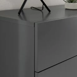 Mørteens Meuble à chaussures Lindholm II - Partiellement en chêne massif - Gris -loftscape Boutique 1000119255 190214 13124400003 GALLERYIMAGES P000000001000119255