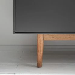 Mørteens Meuble à chaussures Lindholm II - Partiellement en chêne massif - Gris -loftscape Boutique 1000119255 190214 13124500006 GALLERYIMAGES P000000001000119255