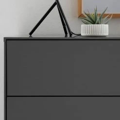 Mørteens Meuble à chaussures Lindholm II - Partiellement en chêne massif - Gris -loftscape Boutique 1000119255 190214 13124500007 GALLERYIMAGES P000000001000119255