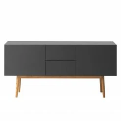 Mørteens Buffet Lindholm III - Partiellement en chêne massif - Gris -loftscape Boutique 1000119257 190130 14191400008 GALLERYIMAGES P000000001000119257