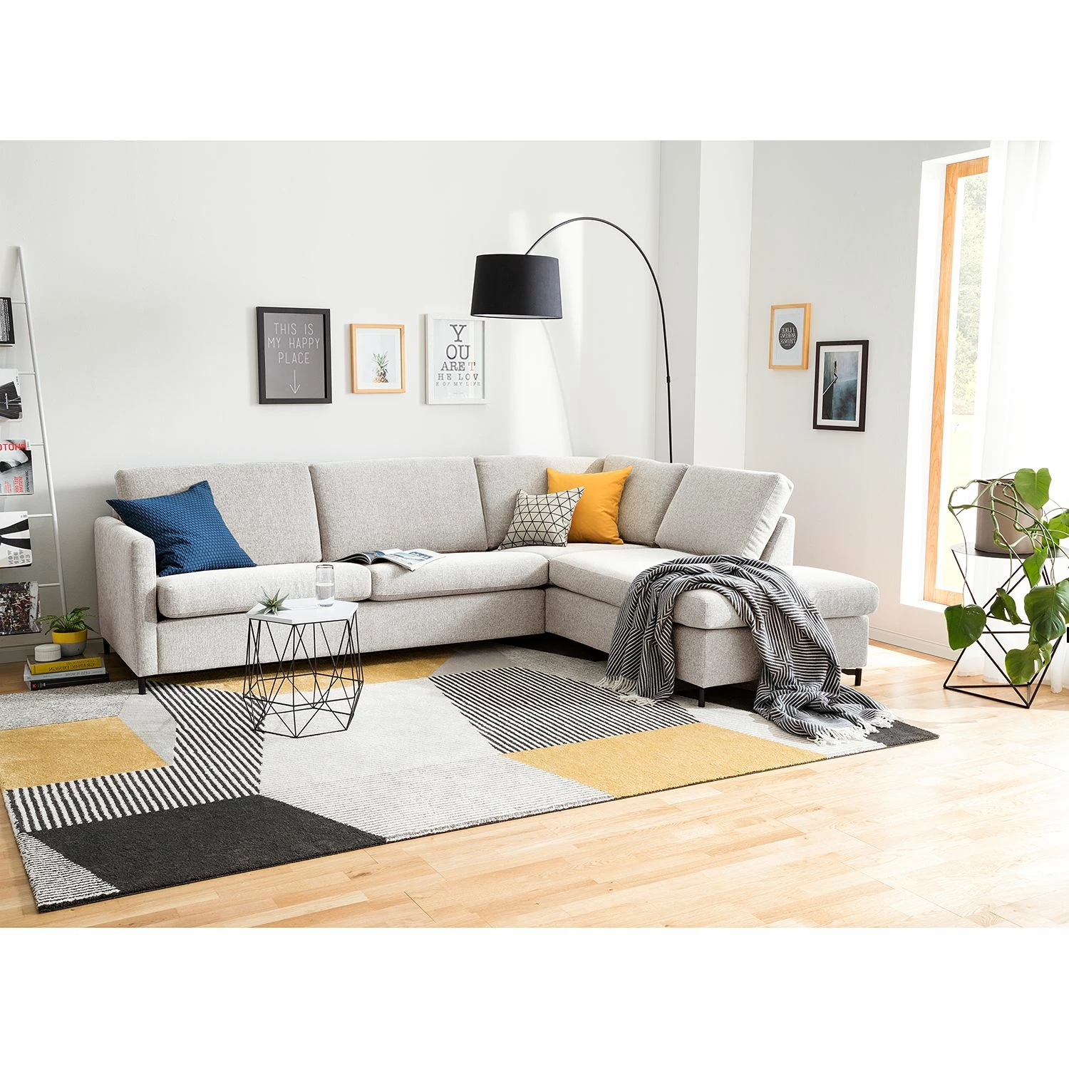 Fredriks Canapé d’angle Cipo II - Galet - Méridienne longue à droite (vue de face) 5 Fredriks Canapé d’angle Cipo II - Galet - Méridienne longue à droite (vue de face) – Image 3