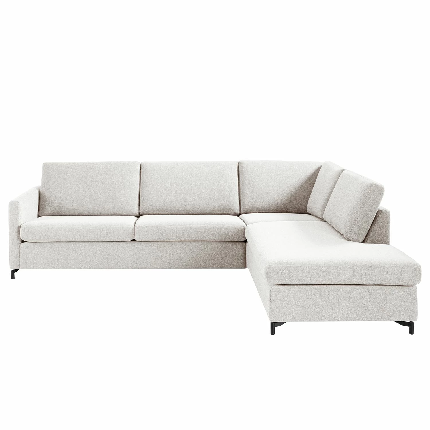 Fredriks Canapé d’angle Cipo II - Galet - Méridienne longue à droite (vue de face) 6 Fredriks Canapé d’angle Cipo II - Galet - Méridienne longue à droite (vue de face) – Image 4