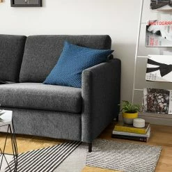 Fredriks Canapé d’angle Cipo I - Noir chiné - Méridienne courte à gauche (vue de face) 23 Fredriks Canapé d’angle Cipo I - Noir chiné - Méridienne courte à gauche (vue de face) -loftscape Boutique 1000119813 070 GALLERYIMAGES P000000001000119813