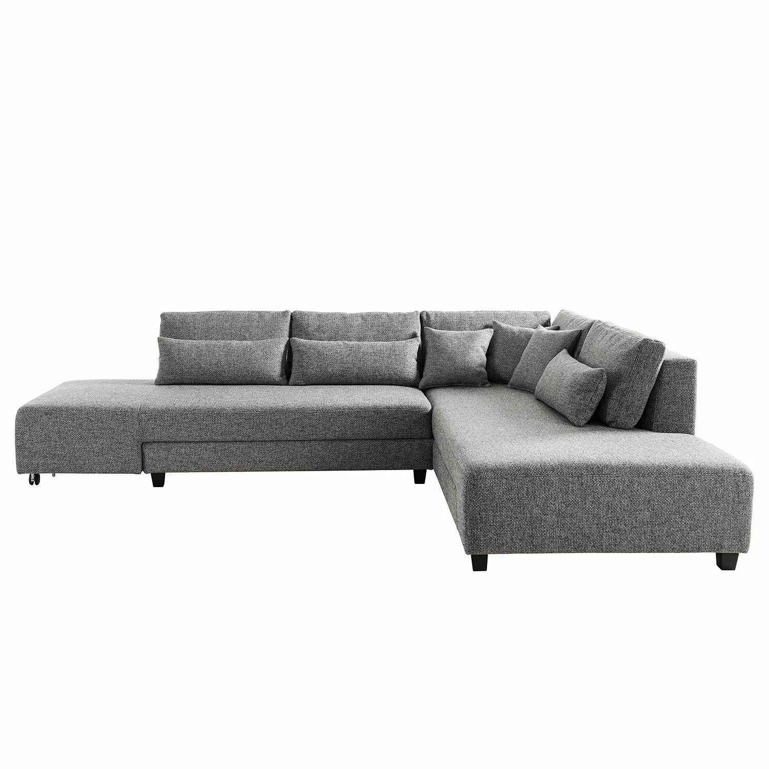 Fredriks Canapé d'angle Apex - Tissu - Platine - Méridienne longue à droite (vue de face) 13 Fredriks Canapé d'angle Apex - Tissu - Platine - Méridienne longue à droite (vue de face) – Image 11