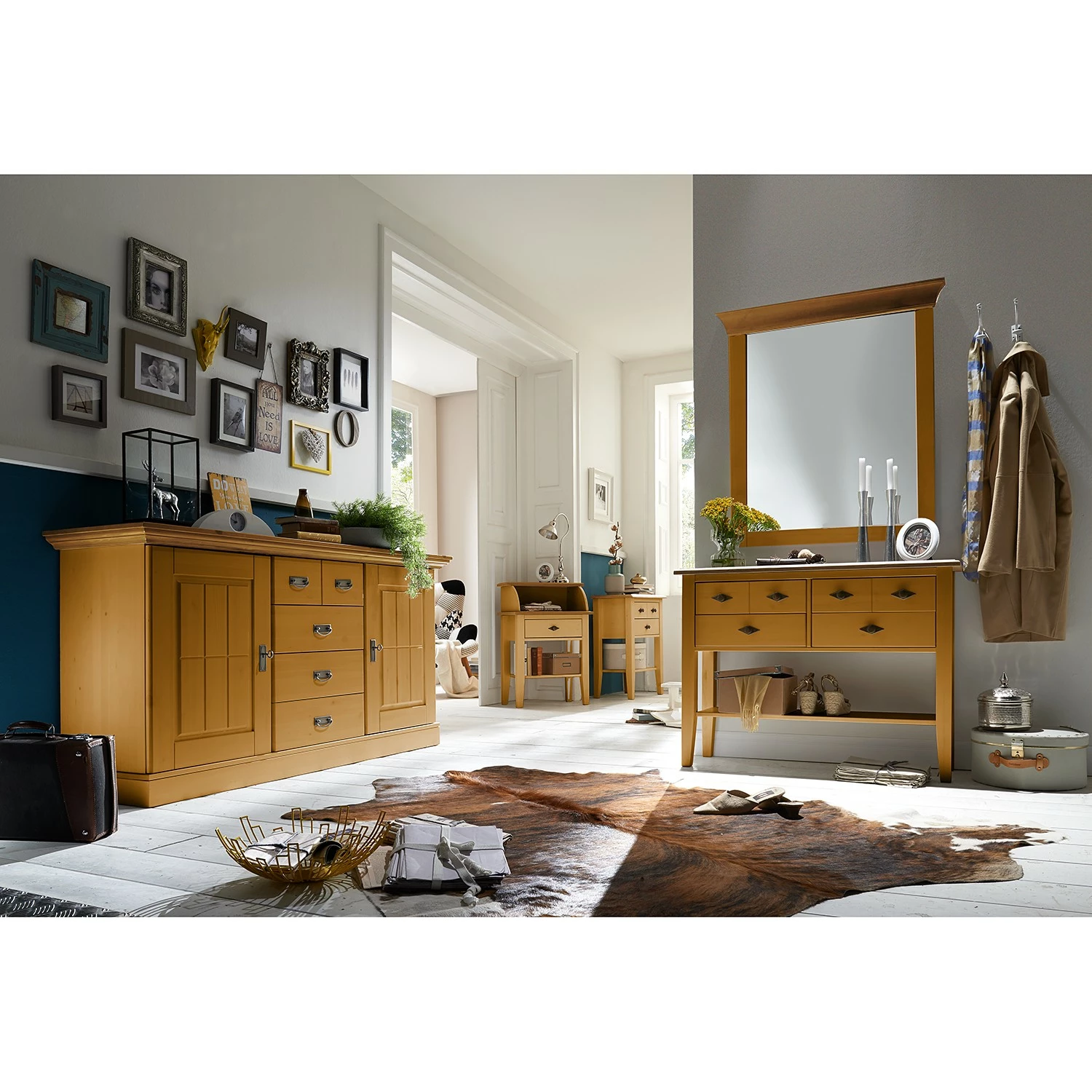 Maison Belfort Console Bergen I - Epicéa lessivé - Largeur : 102 cm 4 Maison Belfort Console Bergen I - Epicéa lessivé - Largeur : 102 cm – Image 2