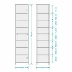 Fredriks Vitrine Exhibit II - Argenté -loftscape Boutique 1000121913 30 GALLERYIMAGES P000000001000121913