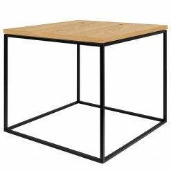 Temahome Table d’appoint Levroux - Imitation chêne