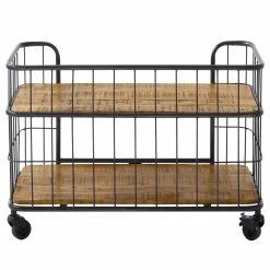 Ars manufacti Étagère Namber II - Manguier massif / Métal - Manguier / Noir -loftscape Boutique 1000122518 201008 06182700003 DETAILS P000000001000122518