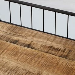 Ars manufacti Étagère Namber II - Manguier massif / Métal - Manguier / Noir -loftscape Boutique 1000122518 201008 06183600008 DETAILS P000000001000122518