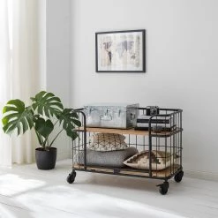 Ars manufacti Étagère Namber II - Manguier massif / Métal - Manguier / Noir -loftscape Boutique 1000122518 210129 15182000001 MOOD DETAILS P000000001000122518 mood