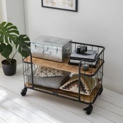 Ars manufacti Étagère Namber II - Manguier massif / Métal - Manguier / Noir -loftscape Boutique 1000122518 210129 15182100002 DETAILS P000000001000122518