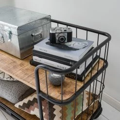 Ars manufacti Étagère Namber II - Manguier massif / Métal - Manguier / Noir -loftscape Boutique 1000122518 210129 15182500005 DETAILS P000000001000122518