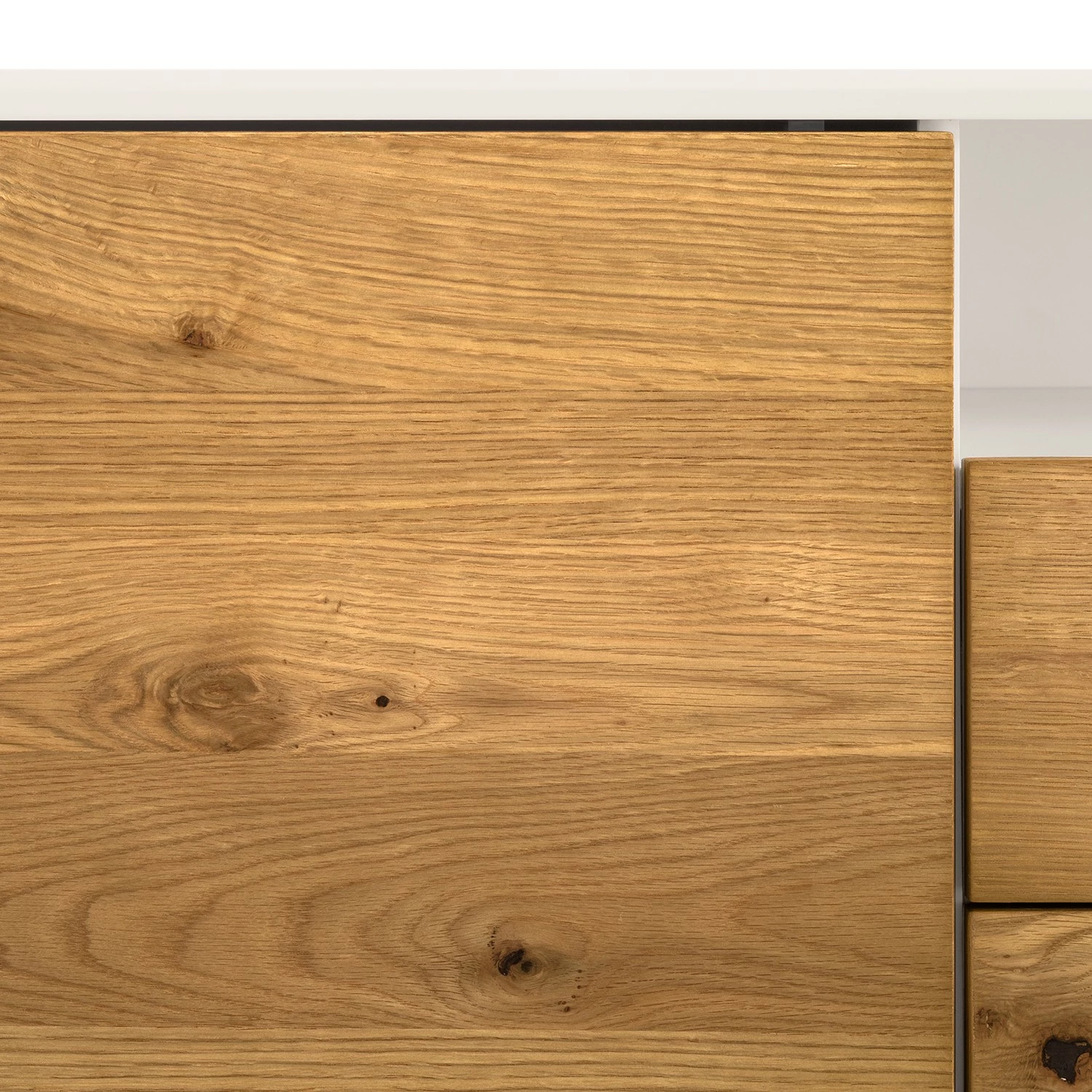 Mørteens Meuble TV Boge II - Chêne rustique / Blanc mat 10 Mørteens Meuble TV Boge II - Chêne rustique / Blanc mat – Image 8