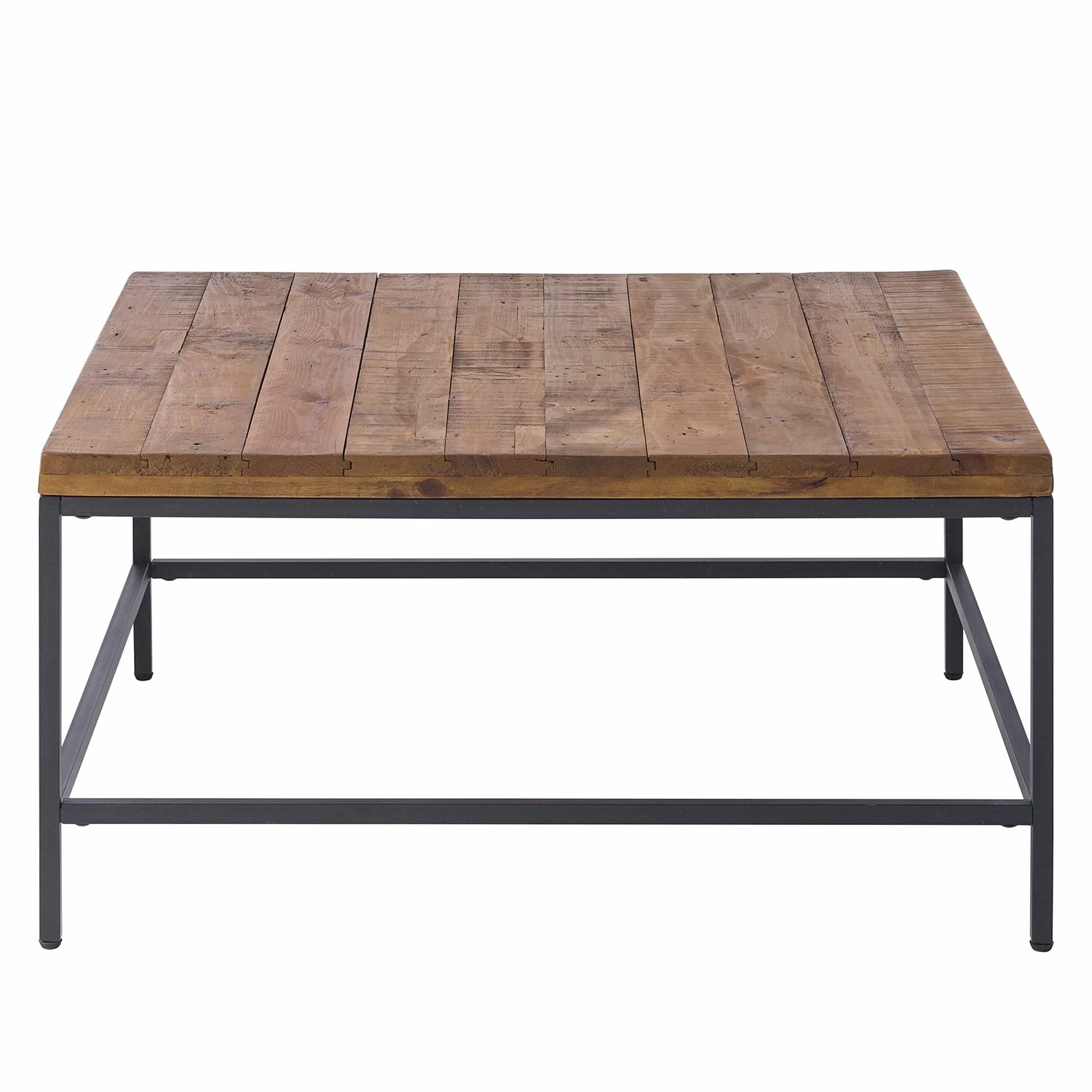 Ars manufacti Table basse Grasby - Pin recyclé / Métal - Pin foncé / Noir 9 Ars manufacti Table basse Grasby - Pin recyclé / Métal - Pin foncé / Noir – Image 7