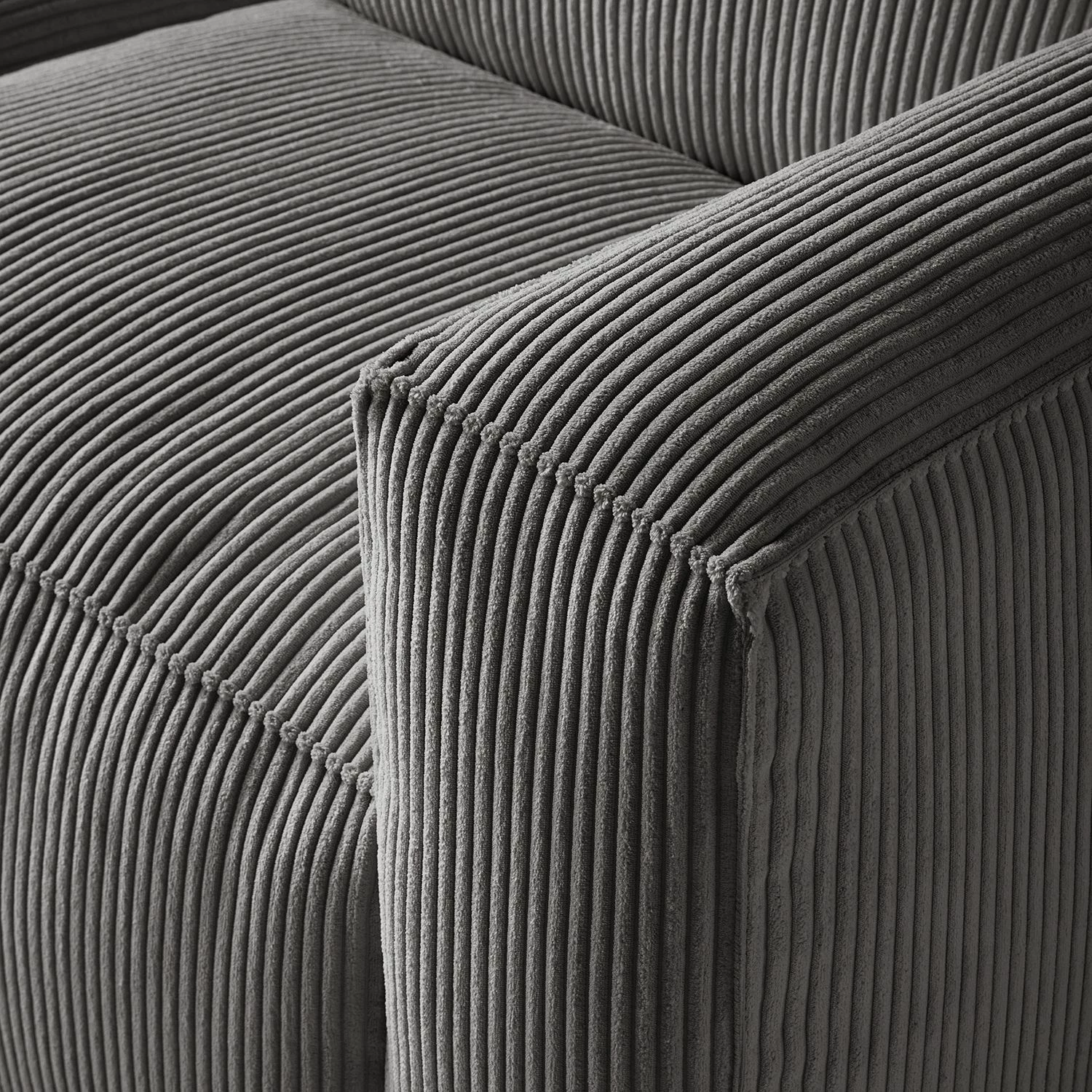 Ars Natura Ensemble 3 éléments LORALAI - Velours côtelé Lola: Gris 18 Ars Natura Ensemble 3 éléments LORALAI - Velours côtelé Lola: Gris – Image 16