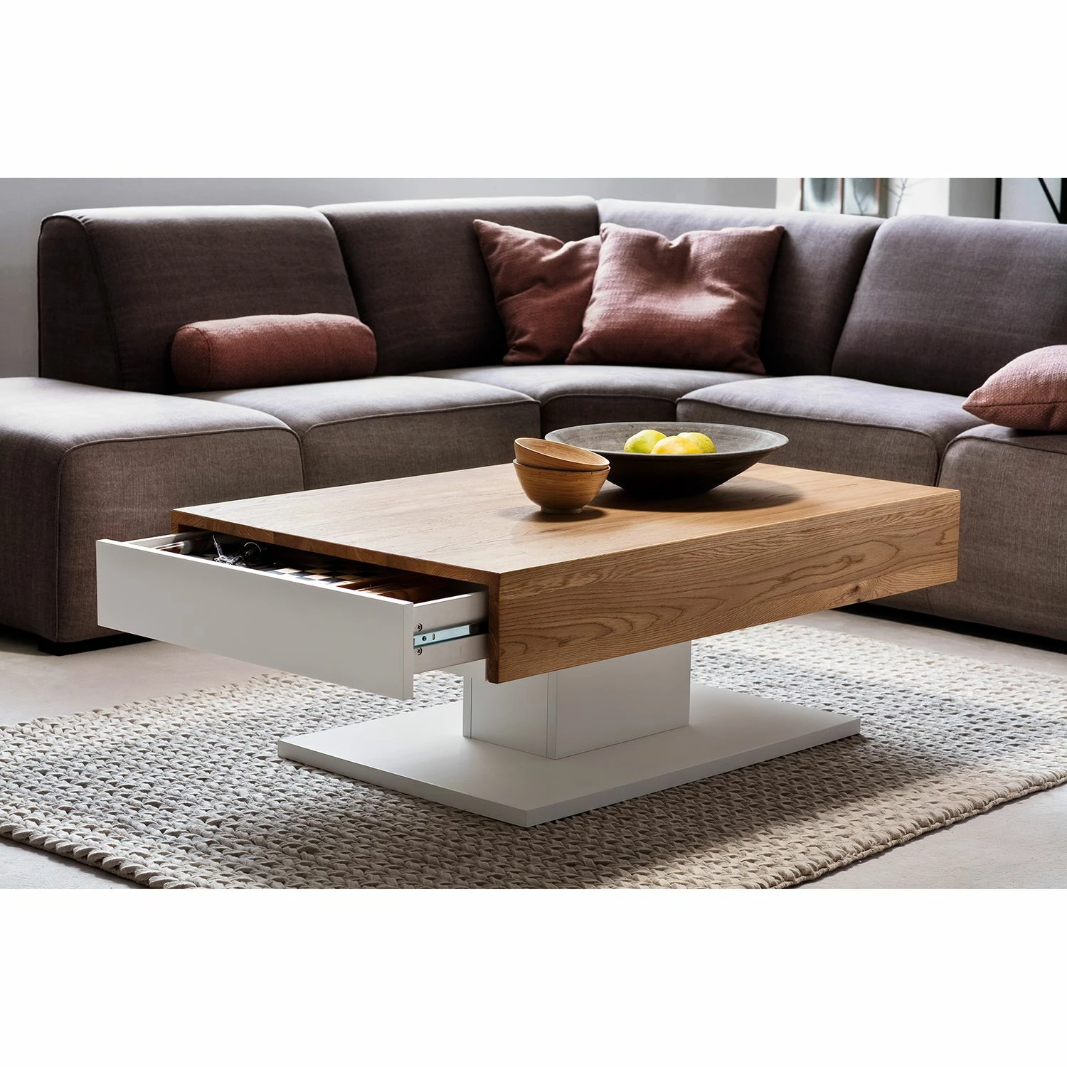 Loftscape Table basse Anamelia - Chêne noueux 5 Loftscape Table basse Anamelia - Chêne noueux – Image 3