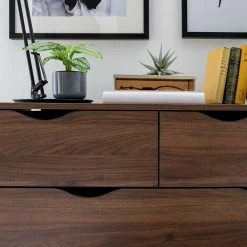 Mørteens Commode Gjora II - Partiellement en hévéa massif - Noyer -loftscape Boutique 1000123696 190405 15413800020 GALLERYIMAGES P000000001000123696