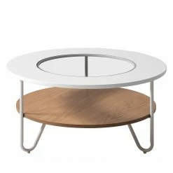 Fredriks Table basse Forsa - Métal - Blanc / Noir -loftscape Boutique 1000123770 190206 17223000010 GALLERYIMAGES P000000001000123770
