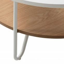 Fredriks Table basse Forsa - Métal - Blanc / Noir -loftscape Boutique 1000123770 190206 17223000013 GALLERYIMAGES P000000001000123770