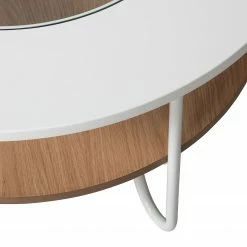 Fredriks Table basse Forsa - Métal - Blanc / Noir -loftscape Boutique 1000123770 190206 17223000014 GALLERYIMAGES P000000001000123770