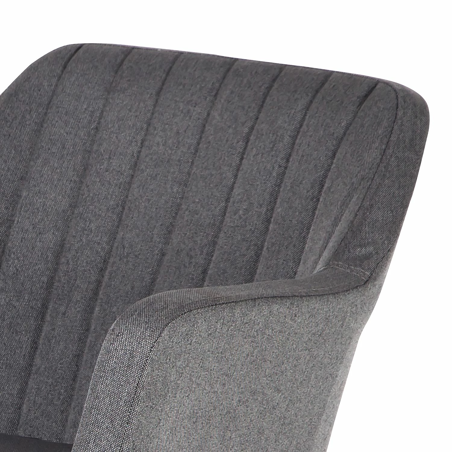 Mørteens Rocking chair Leedy - Tissu / Hêtre massif - Gris foncé / Hêtre 8 Mørteens Rocking chair Leedy - Tissu / Hêtre massif - Gris foncé / Hêtre – Image 6