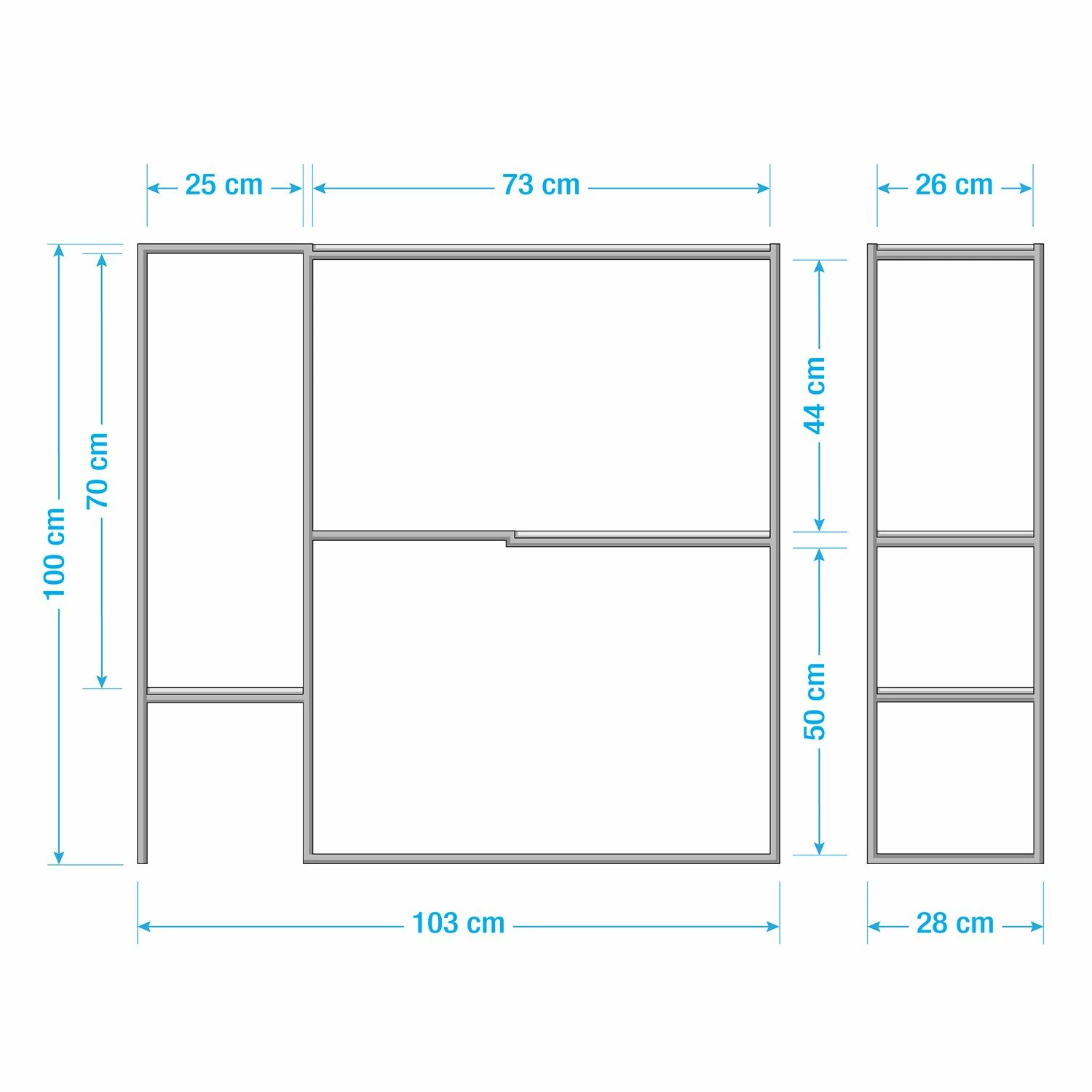 Red Living Étagère Soltas - Acacia massif / Métal - Acacia / Noir 7 Red Living Étagère Soltas - Acacia massif / Métal - Acacia / Noir – Image 5