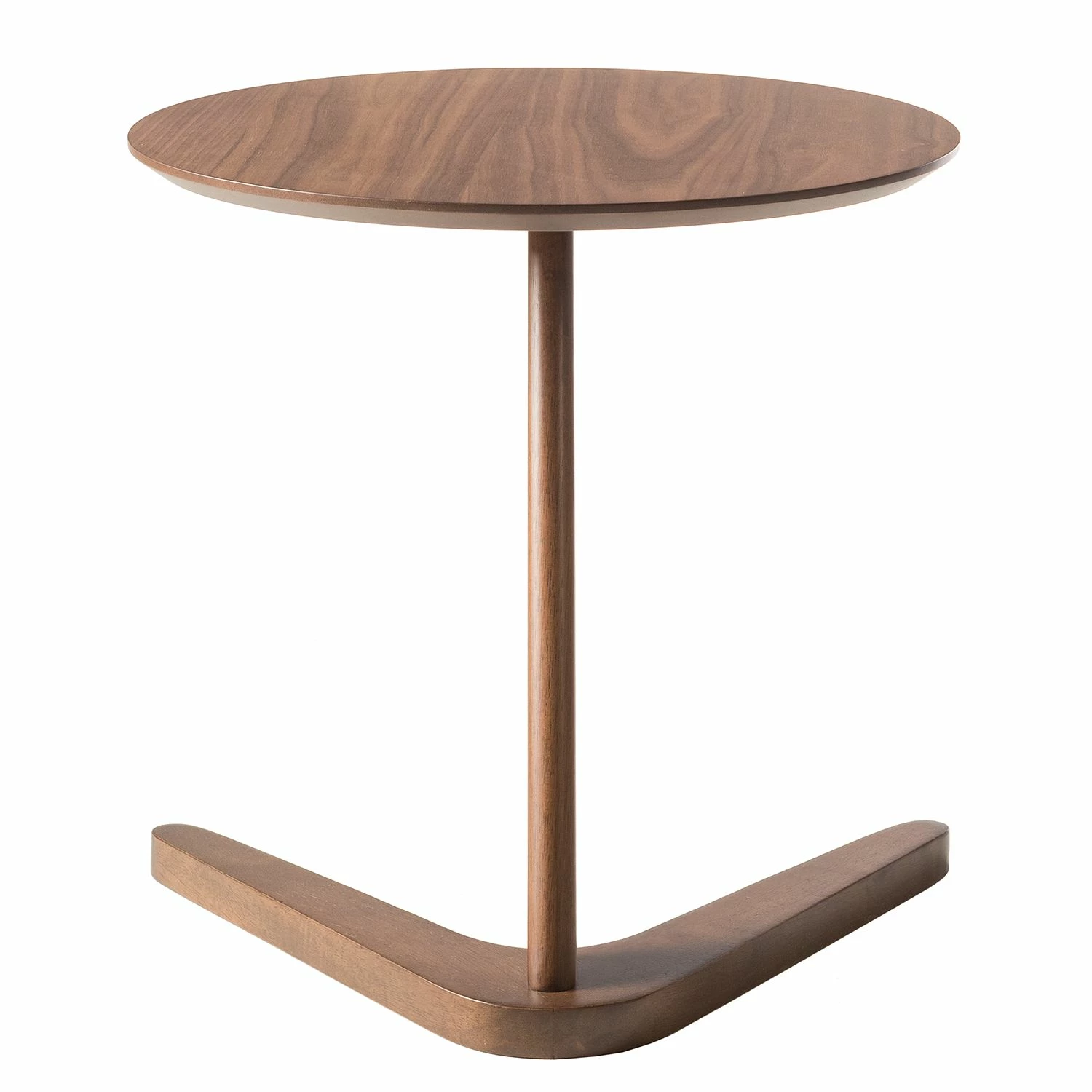 Mørteens Bout de canapé Chicky - Partiellement en hévéa massif - Placage noyer véritable 7 Mørteens Bout de canapé Chicky - Partiellement en hévéa massif - Placage noyer véritable – Image 5