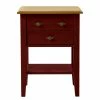 Maison Belfort Console Bergen I - Pin rouge / Pin coloris lessivé - Largeur : 58 cm -loftscape Boutique 1000124608 211122 08323502004 IMAGE P000000001000124608