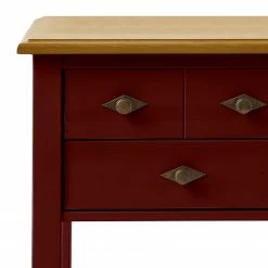 Maison Belfort Console Bergen I - Pin rouge / Pin coloris lessivé - Largeur : 58 cm -loftscape Boutique 1000124608 211122 08323502031 DETAILS P000000001000124608