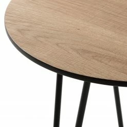 Mørteens Table d'appoint Kess I - Imitation chêne marron clair / Noir -loftscape Boutique 1000125122 190315 15353900005 GALLERYIMAGES P000000001000125122