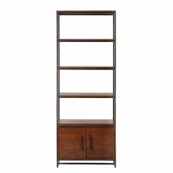 Ars manufacti Étagère Woodson IV - Acacia massif / Fer - Acacia brun -loftscape Boutique 1000125821 191112 10045900060 DETAILS P000000001000125821