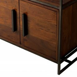 Ars manufacti Étagère Woodson IV - Acacia massif / Fer - Acacia brun -loftscape Boutique 1000125821 191112 10050000065 DETAILS P000000001000125821