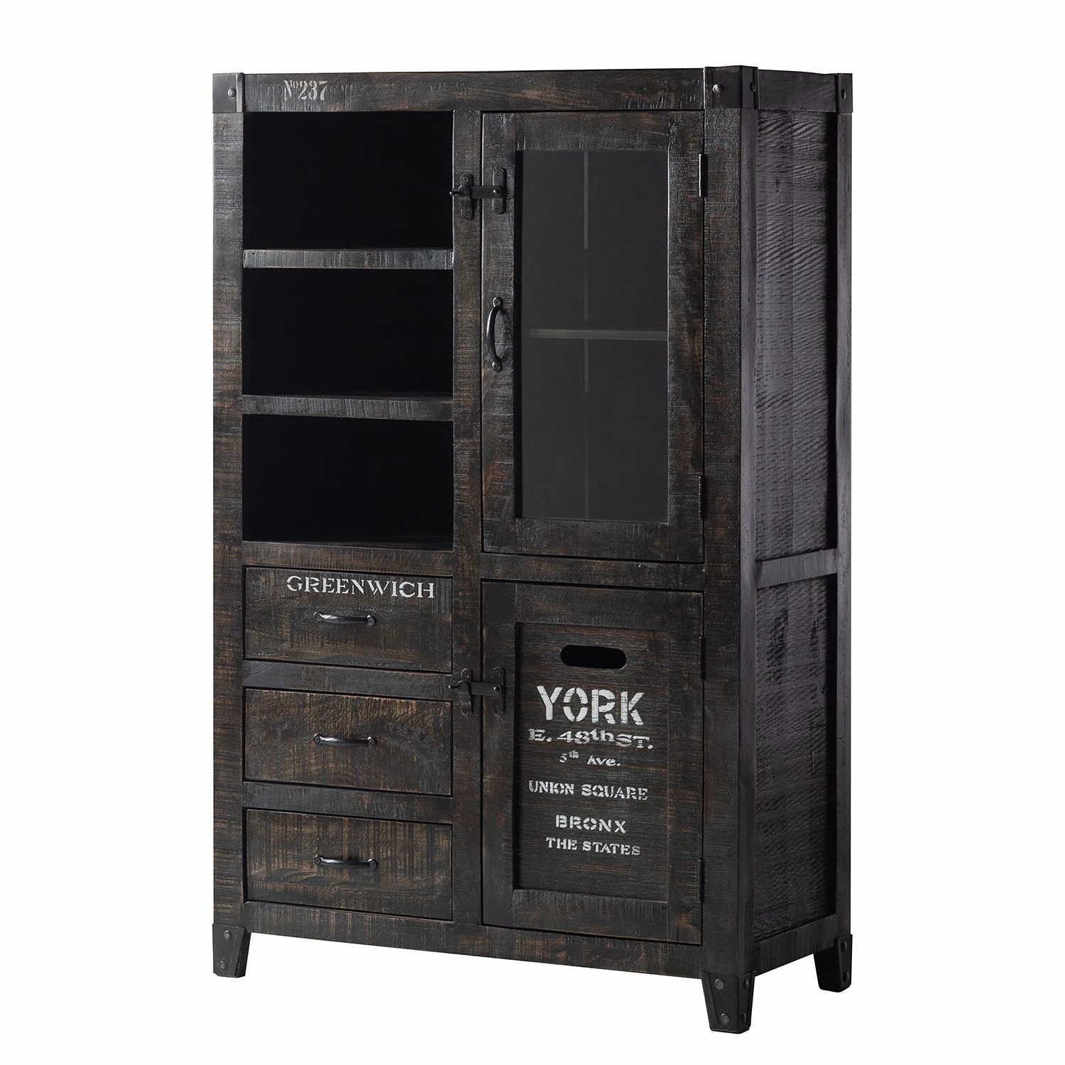 Ars manufacti Buffet haut Keyport I - Manguier massif 3 Ars manufacti Buffet haut Keyport I - Manguier massif