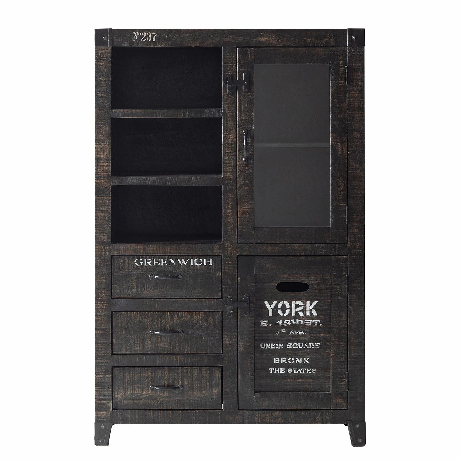 Ars manufacti Buffet haut Keyport I - Manguier massif 7 Ars manufacti Buffet haut Keyport I - Manguier massif – Image 5