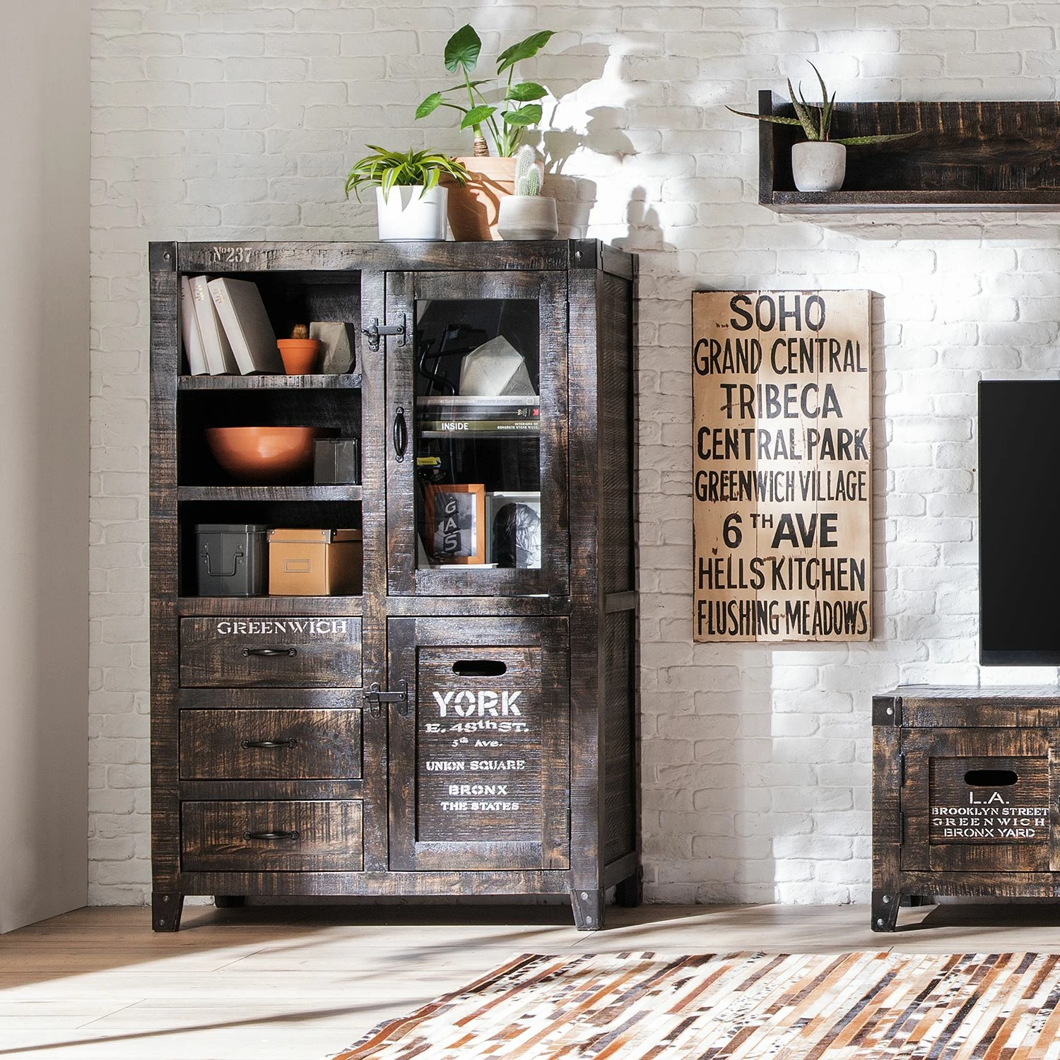 Ars manufacti Buffet haut Keyport I - Manguier massif 4 Ars manufacti Buffet haut Keyport I - Manguier massif – Image 2