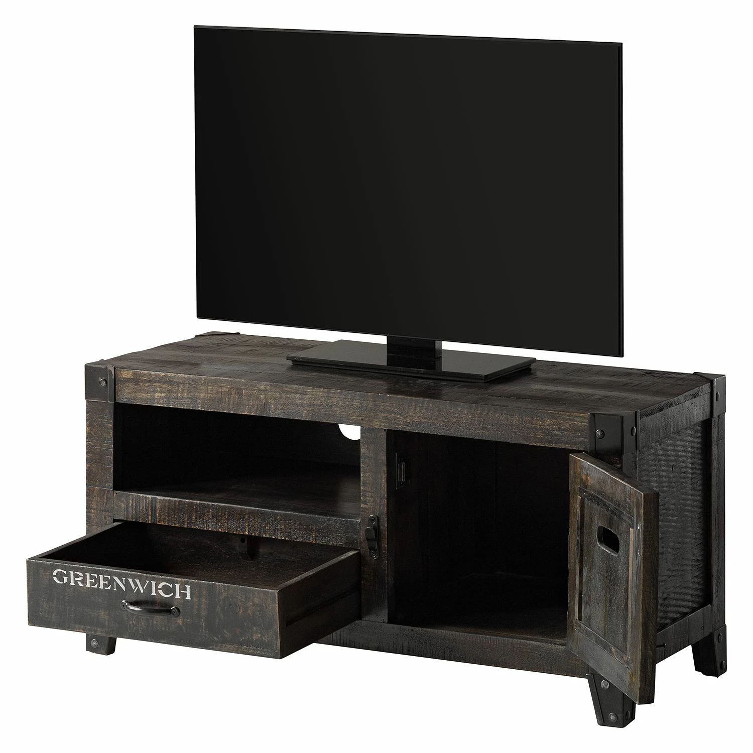 Ars manufacti Meuble TV Keyport - Manguier massif 8 Ars manufacti Meuble TV Keyport - Manguier massif – Image 6