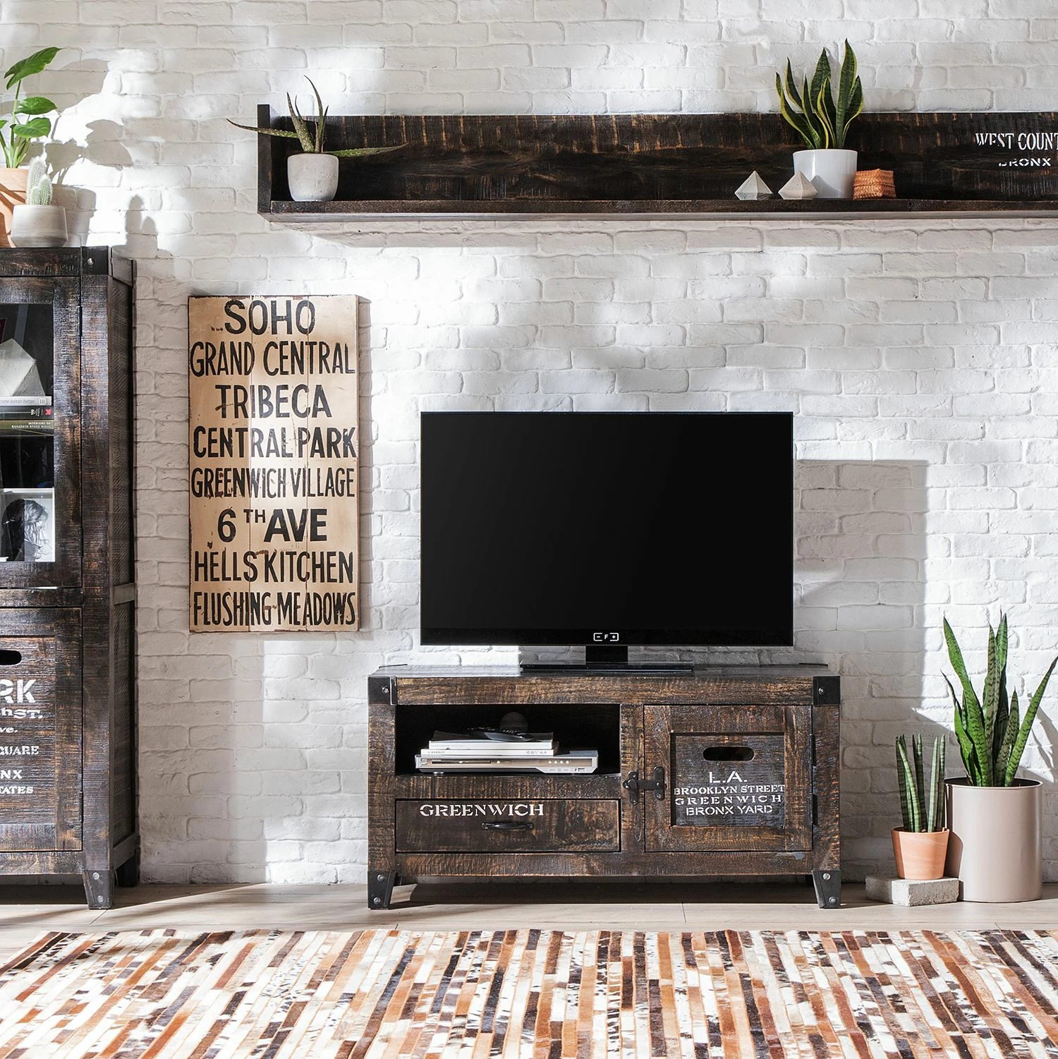 Ars manufacti Meuble TV Keyport - Manguier massif 4 Ars manufacti Meuble TV Keyport - Manguier massif – Image 2