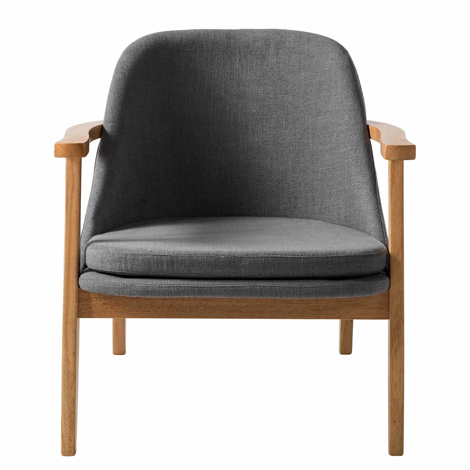 Mørteens Fauteuil Londo - Tissu - Gris 4 Mørteens Fauteuil Londo - Tissu - Gris – Image 2