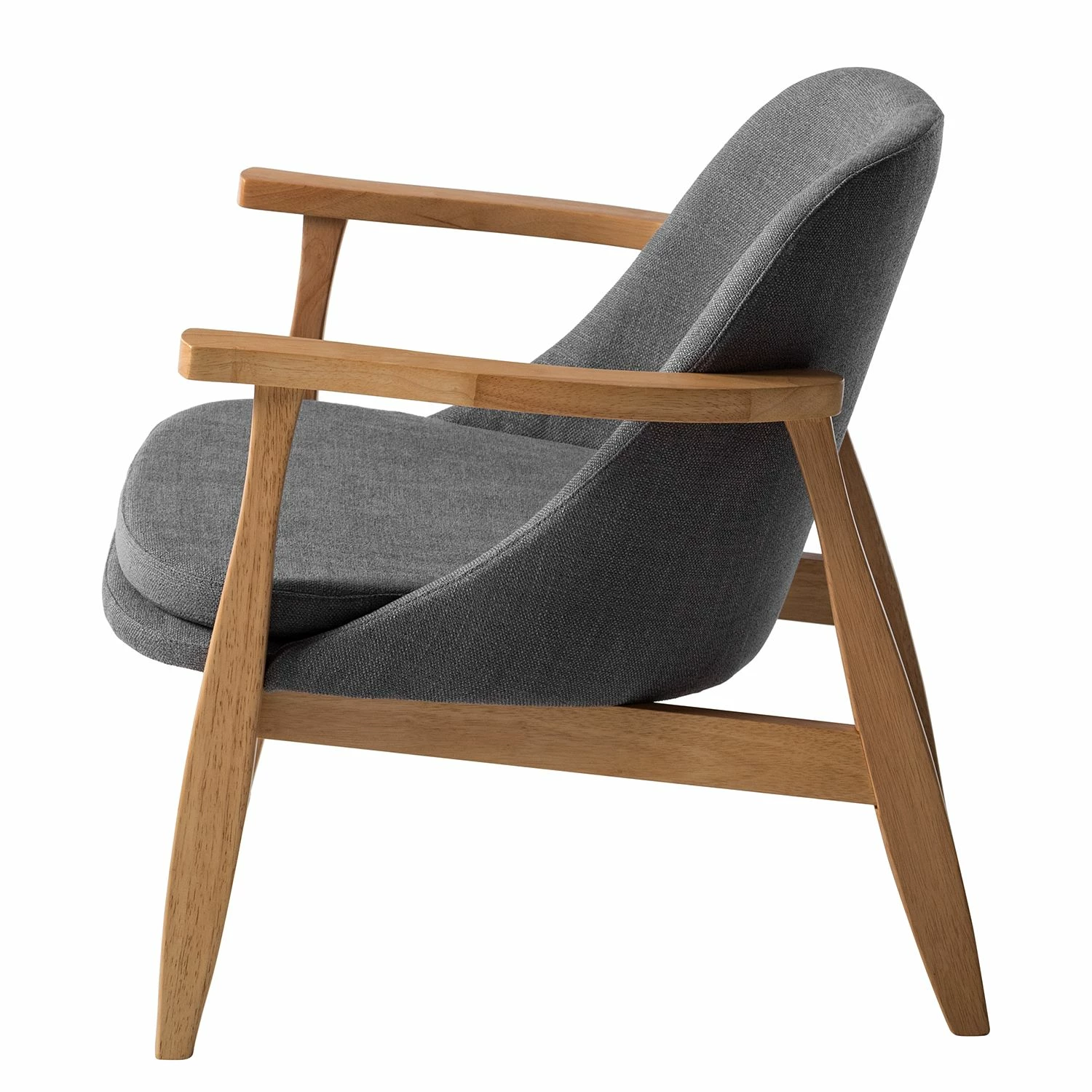 Mørteens Fauteuil Londo - Tissu - Gris 5 Mørteens Fauteuil Londo - Tissu - Gris – Image 3