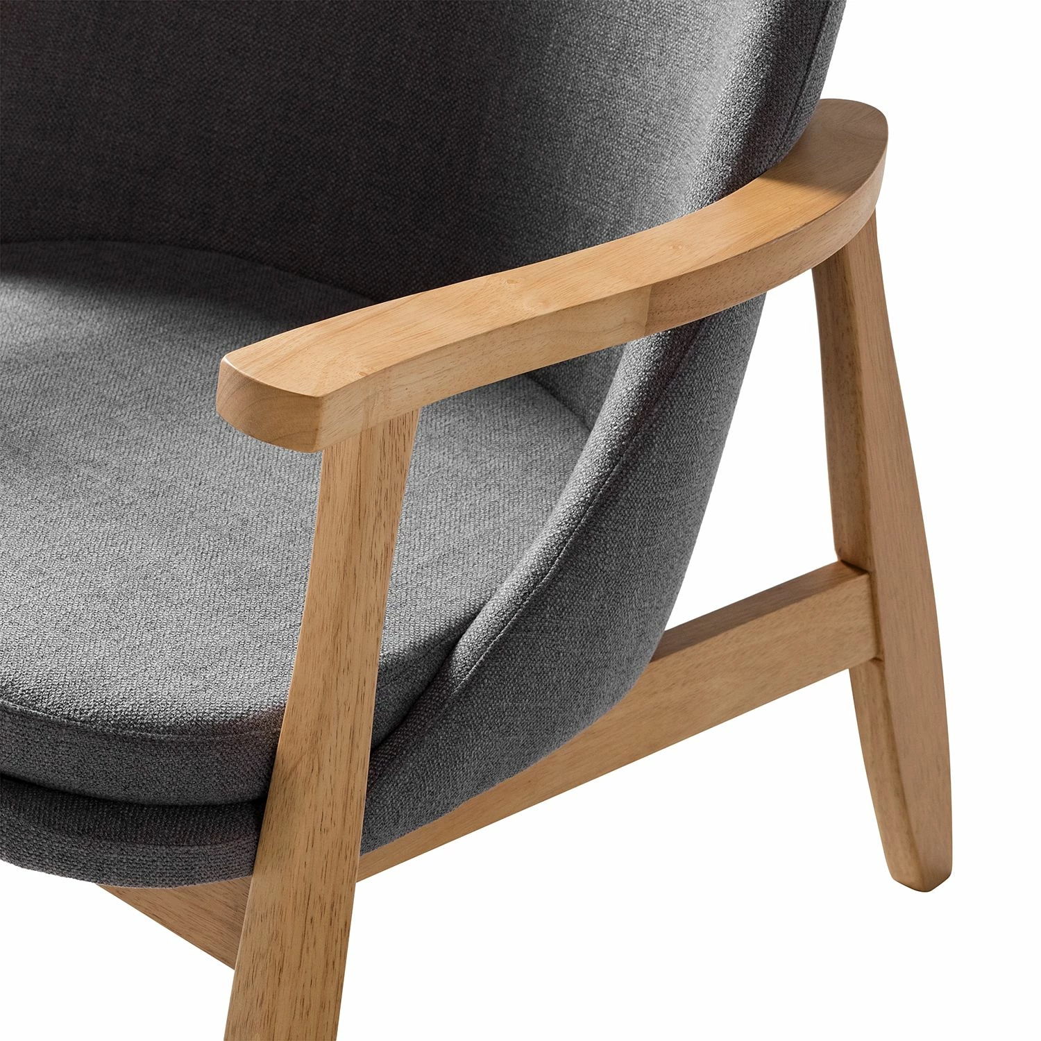 Mørteens Fauteuil Londo - Tissu - Gris 8 Mørteens Fauteuil Londo - Tissu - Gris – Image 6